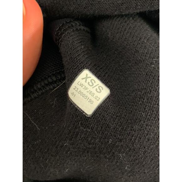 Lululemon Scuba Oversized Black Funnel Neck XS/S - Picture 3 of 4